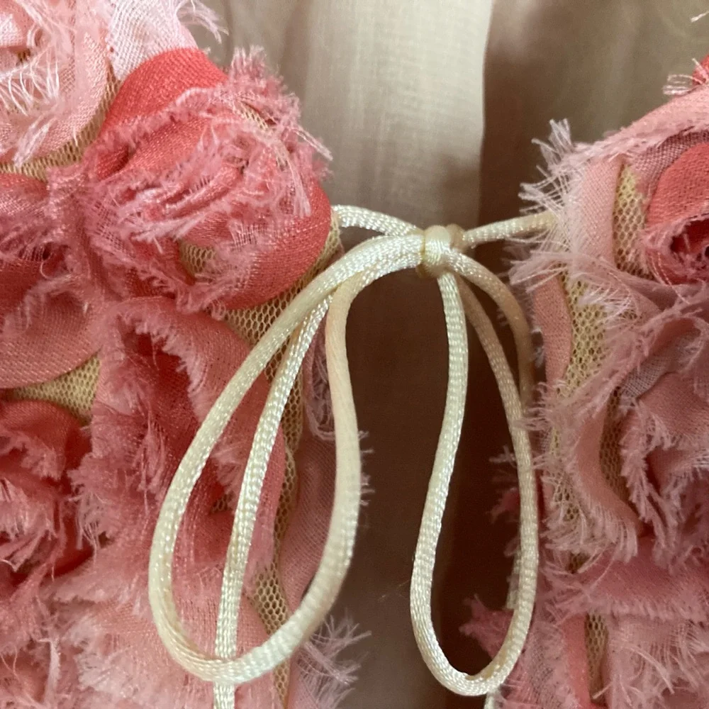 Born short-sleeve rose jacket - Picture 8 of 9